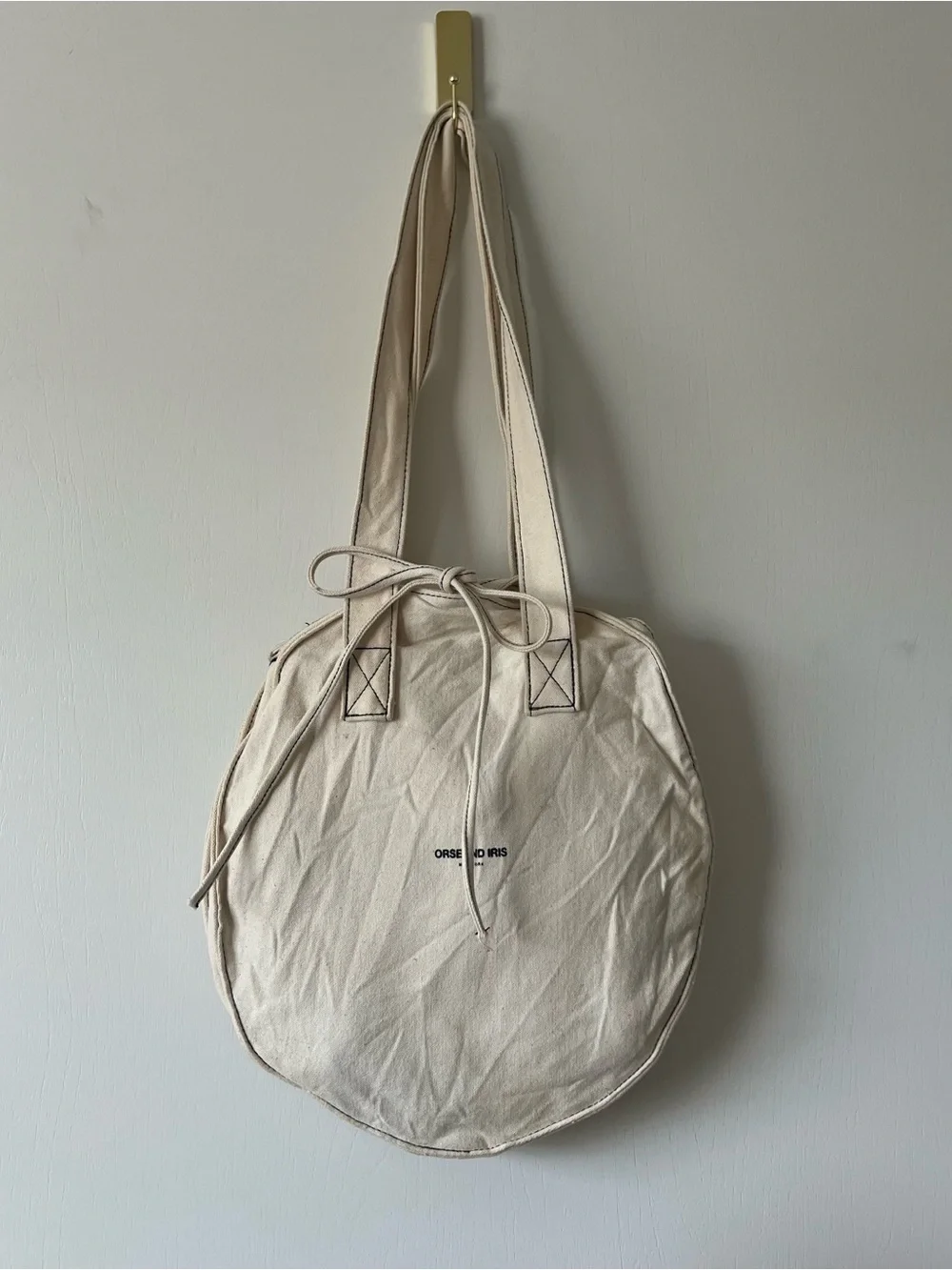Orseund Iris Canvas Circle Tote - 1st Gen (discontinued style)
